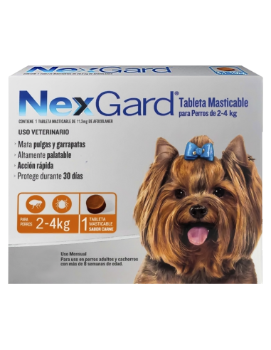 NEXGARD S 2-4 KG