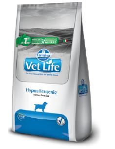 VETLIFE NATUTAL CANINE HYPOALLERGENIC X 2KG