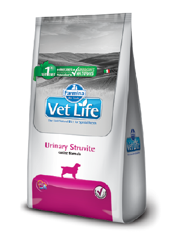 VETLIFE NATUTAL CANINE URINARY STRUVITE X 2KG