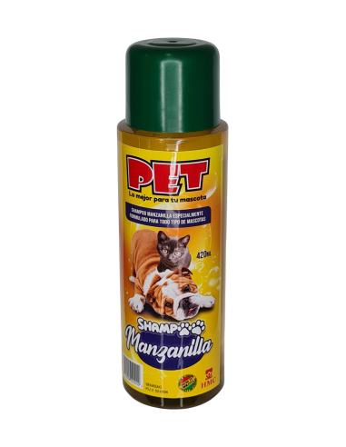 SHAMPOO PET MANZANILLA 420ML