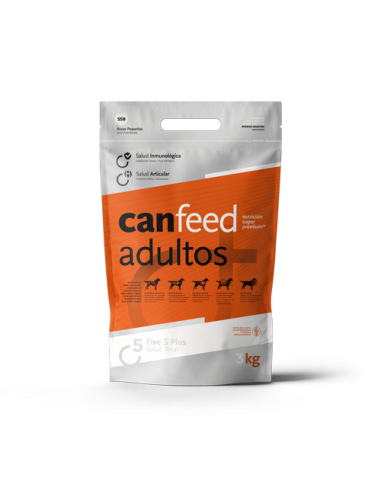 CANFEED ADULTO RZ.PEQUEÑA Y MEDIANA X 3KG