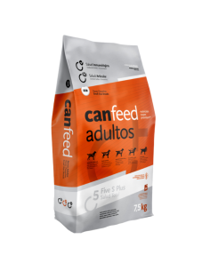 CANFEED ADULTO RZ.PEQUEÑA Y MEDIANA X 7.5KG