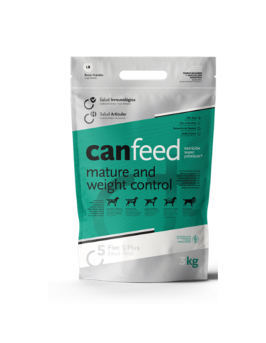 CANFEED ADULTO LIGHT RZ.PEQUEÑA Y MEDIANA X 3KG