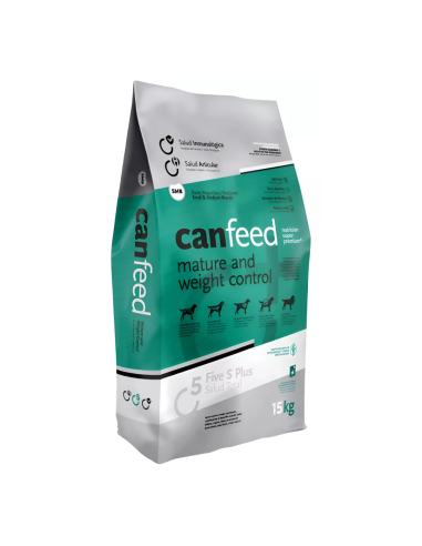 CANFEED ADULTO LIGHT RZ.PEQUEÑA Y MEDIANA X 15KG