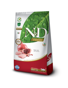 N&D PRIME (POLLO/GRANADA) GATO ADULTO X 1.5KG
