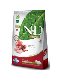 N&D PRIME (POLLO/GRANADA) PERRO ADULTO RZ.PEQUEÑA X 2.5KG