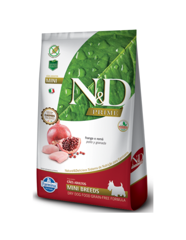 N&D PRIME (POLLO/GRANADA) PERRO ADULTO...