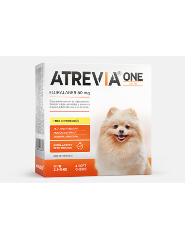 ATREVIA MINI ONE 2.5-5KG (4 COMPRIMIDOS)