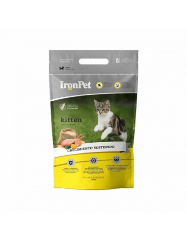 IRONPET GATOS CACHORROS — 3 KG
