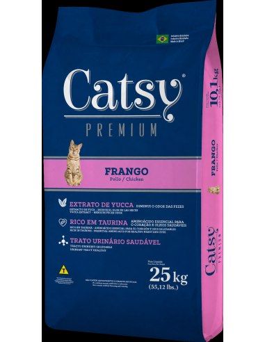 CATSY PREMIUM POLLO — 25 KG