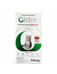 CIDAR GATOS — 1,5 A 3 KG