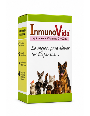 INMUNOVIDA 30ML — ECHINACEA + VITAMINA C + ZINC
