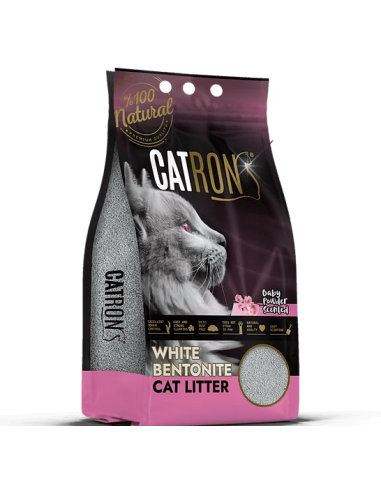 CATRON WHITE BENTONITE BABY POWDER 4.35KG