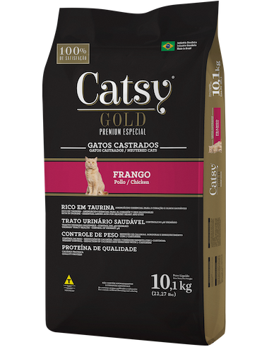 CATSY GOLD GATOS CASTRADOS — 10,1 KG