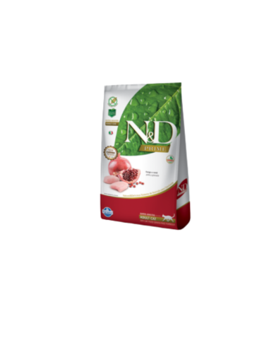 N&D PRIME (POLLO/GRANADA) GATO ADULTO X 1.5KG