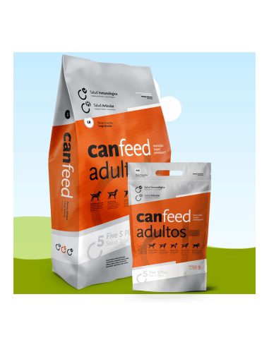 CANFEED ADULTO RZ.PEQUEÑA Y MEDIANA X 7.5KG