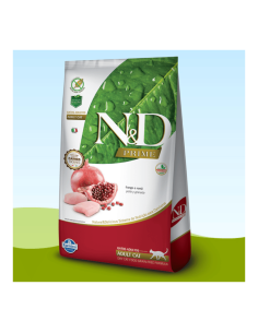 N&D PRIME (POLLO/GRANADA) GATO ADULTO X 1.5KG