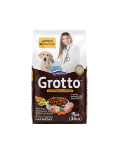 GROTTO AMIGO SENSITIVE ADULTO-SENIOR TODA RAZA X 15KG