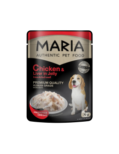 MARIA PERROS POLLO E HÍGADO — 70 G