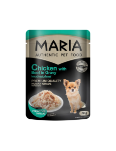MARIA PERROS POLLO Y CARNE — 70 G