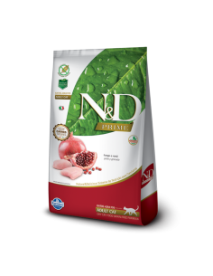 N&D PRIME (POLLO/GRANADA) GATO ADULTO X 1.5KG
