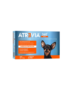 Atrevia 360° Mini – Antiparasitario para Perros de 2,5 a...