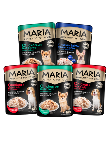 Pack MARIA para Perros – 5 Sobres de 70 g |...